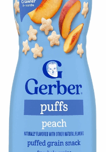 Gerber嘉寶 蜜桃星星餅-42g