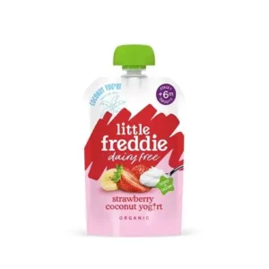 Little Freddie  有機無乳草莓椰子優格替代品  LF6133X