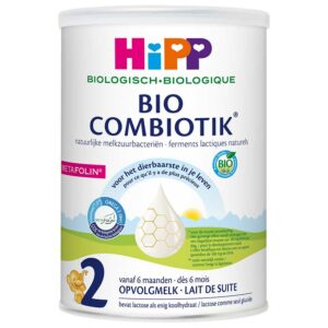 (門市自取) 德國HippCombiotik 有機益生元嬰兒奶粉2段(6-12個月) 荷蘭版 800G
