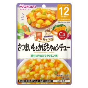 Wakodo 和光堂紅薯燉南瓜12 個月 80g