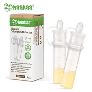 HaaKaa - 矽膠初乳收集器(2個裝) 4ml (已預先消毒版本)