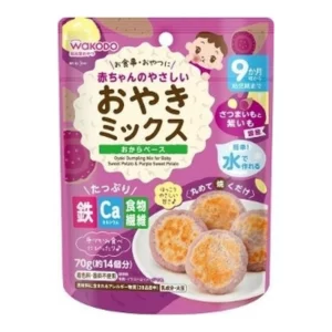 和光堂 - WAKODO 雞肝南瓜紫薯預伴糕點粉 70g  (9個月以上)
