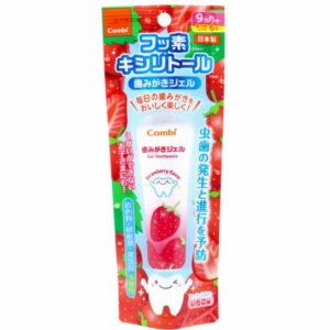 Combi Teteo 嬰幼兒可吞牙膏(草莓味)