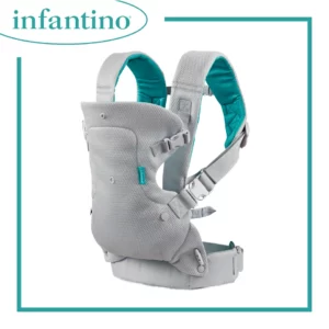Infantino 四合一透氣輕盈揹帶 - 淺灰 4-in-1 Light & Airy Convertible Carrier - Light Grey