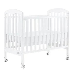 Baby Star Cozzi 嬰兒木床(包括4”床褥) – 白色 / 歐洲櫸木