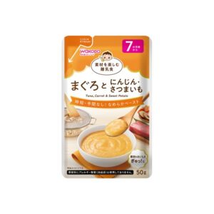 Wakodo 金槍魚紅蘿蔔紅薯混合泥 寶寶輔食泥50g 7個月以上