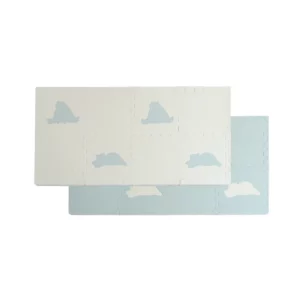 【台灣製】Pato Pato 抗菌動物地墊巧拼地墊 2cm x 8pcs (懶懶北極熊)