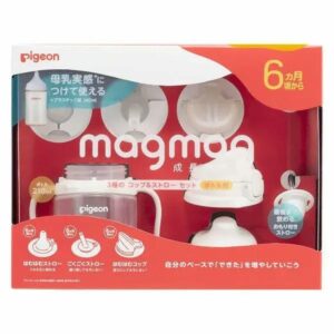 Pigeon Magmag 成長體驗杯吸管三件組（含杯身）