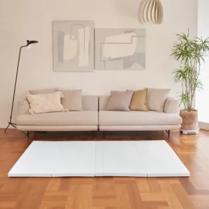 Caraz Zero Clean Wide 無縫摺摺地墊 200 x 140 x 4cm - 月光灰 (ZCW4013)