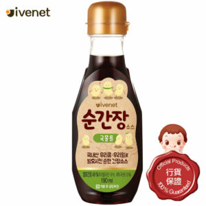 Ivenet 貝貝 幼兒專用調味醬油(湯料用)-190ml