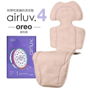 Poled AIRLUV4 Oreo 智能手推車涼感墊/ 蜜桃粉