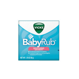 Vicks Baby Rub 嬰兒感冒舒緩膏 ~天然植物配方 50g (3個月起)
