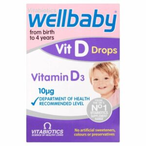 Wellbaby 嬰幼兒維生素D3滴劑 30ml (0至4歲)