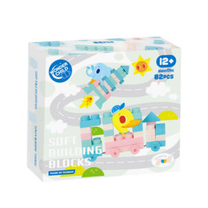 Wonder Child 馬卡龍軟積木 - 82 Pcs