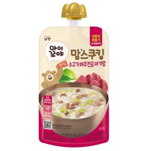 韓國 Namyang 南陽營養即食寶寶粥 增量140g  (牛肉椰菜)  15個月+