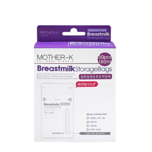 Mother-K 雙重夾鏈溫感抗菌母乳袋 -180ml (30個)
