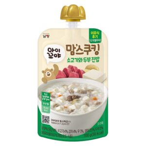 韓國 Namyang 南陽營養即食寶寶粥 100g (牛肉嫩豆腐)  12個月+