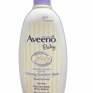 Aveeno Baby薰衣草及香草舒緩沐浴露