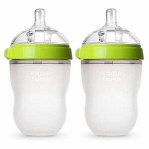 COMOTOMO 矽膠母乳實感奶瓶套組 250ml二入