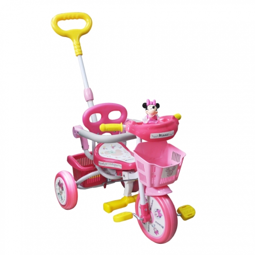 Baby Star X Minnie Mouse 推控前圍三輪車