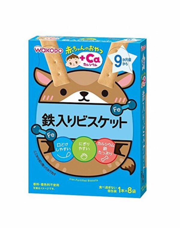 Wakodo 和光堂 加鐵磨牙餅