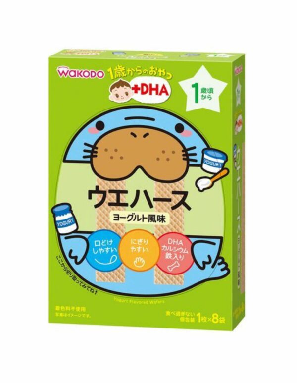 Wakodo 和光堂 DHA乳酪威化餅