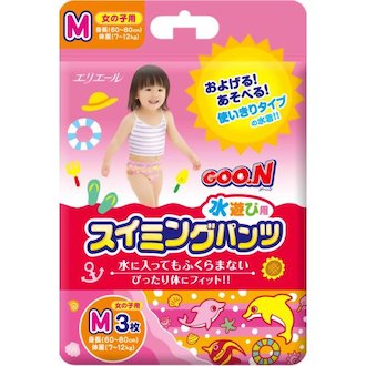 Goon 游水片女仔M碼(3入)