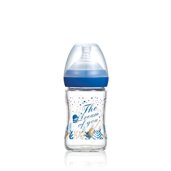 KUKU The Dream of You Glass Wide Neck Feeding Bottle 150ml