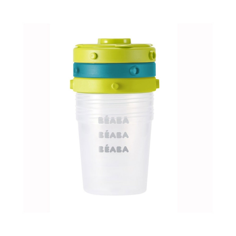 Beaba 嬰兒食物儲存器6件裝– 第二階段 ( 200ml )