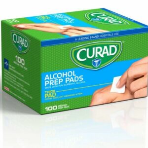 美國 CURAD 70%酒精消毒濕紙巾 (100片)