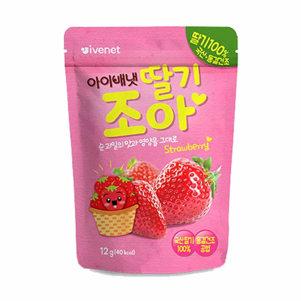 Ivenet 貝貝 冷凍乾燥水果片(草莓)