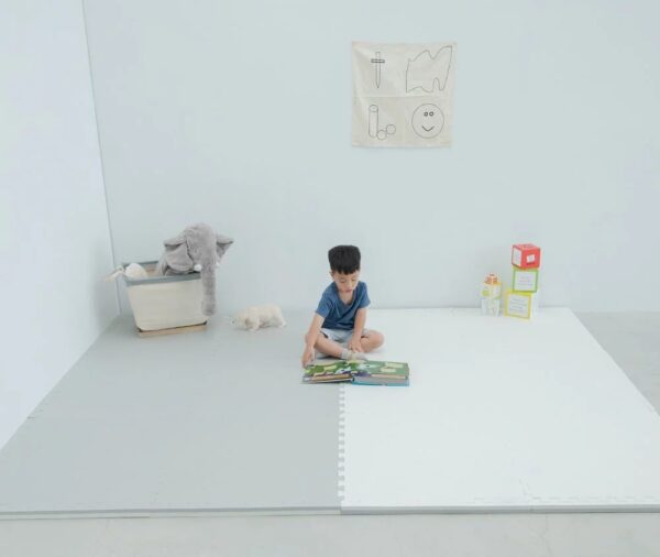 Pato Pato 雙色地墊(灰&白)- 3cm x 4片