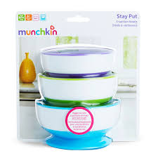 Munchkin 吸盤碗 - 3個裝