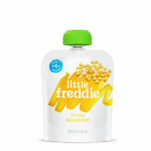 Little Freddie 有機甜粟米蓉-4m+