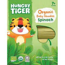 Hungry Tiger 有機菠菜嬰兒麵-240g