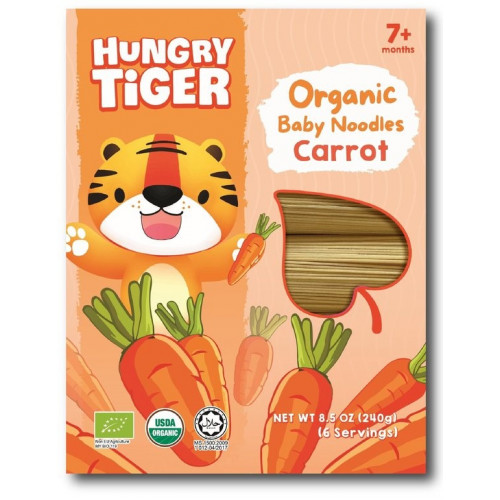 Hungry Tiger 有機胡蘿蔔嬰兒麵-240g
