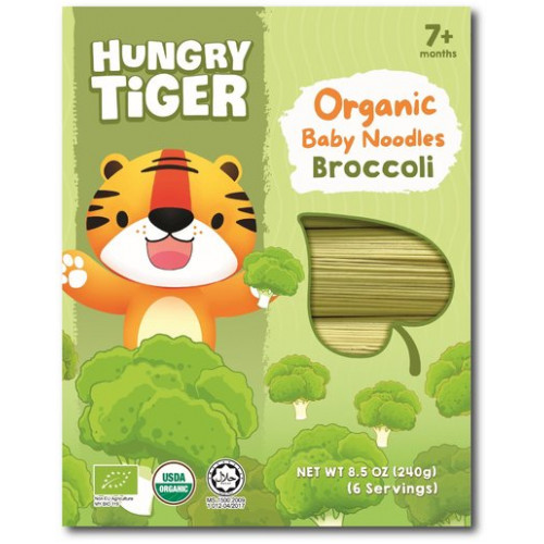 Hungry Tiger 有機西蘭花嬰兒麵-240g