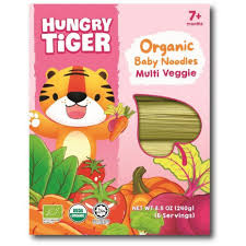 Hungry Tiger 有機多種蔬菜嬰兒麵-240g