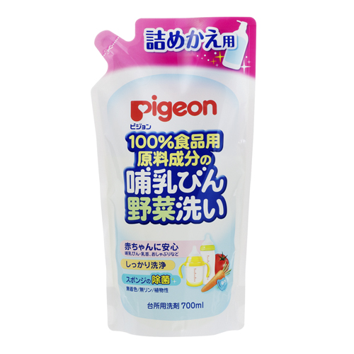 Pigeon 奶瓶蔬菜洗滌劑補充裝 -700ml