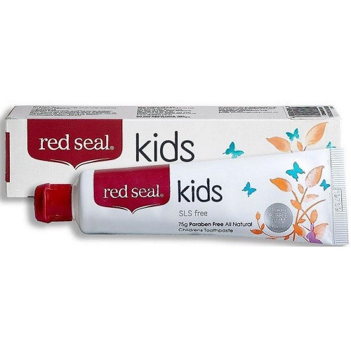 Red Seal 天然可吞咽無氟兒童牙膏-75g