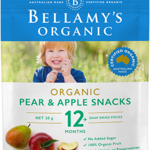 Bellamy 貝拉米 有機嬰兒蘋果梨乾