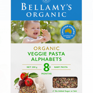 Bellamy 貝拉米 有機嬰兒雜菜字母粉