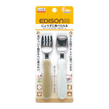 Edison MAMA 餐具組(啡/白)