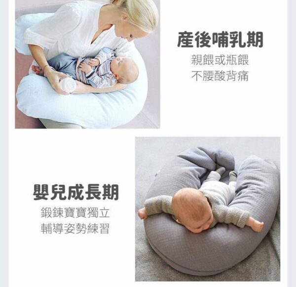 法國 Red Castle 多功能孕婦育嬰月亮抱枕