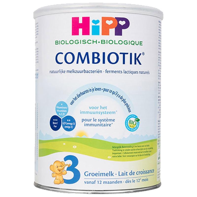 (( 門市自取 )) 德國HIPP COMBIOTIK有機益生元嬰兒奶粉3段(12個月起) 荷蘭版 800G