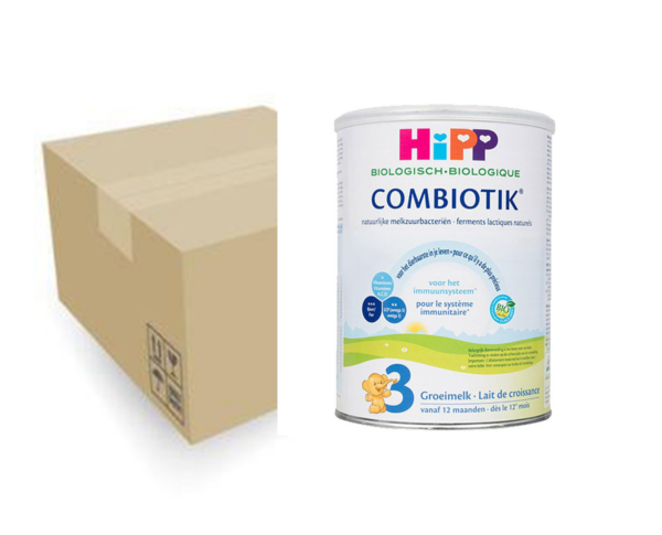 (( 6罐包順豐送貨 )) 德國HIPP COMBIOTIK有機益生元嬰兒奶粉3段(12個月起) 荷蘭版 800G X6罐