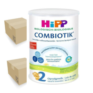 (( 12罐包物流送貨 )) 德國HIPP COMBIOTIK有機益生元嬰兒奶粉2段(6-12個月) 荷蘭版 800G X12罐