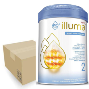 (( 6罐包順豐送貨 )) 香港版 ILLUMA STAGE 2較大嬰兒配方奶粉(6-12個月) 850克[原裝行貨] X6