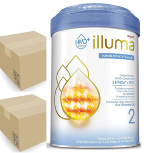 (( 12罐包物流送貨 )) 香港版 ILLUMA STAGE 2較大嬰兒配方奶粉(6-12個月) [ 原裝行貨] X12