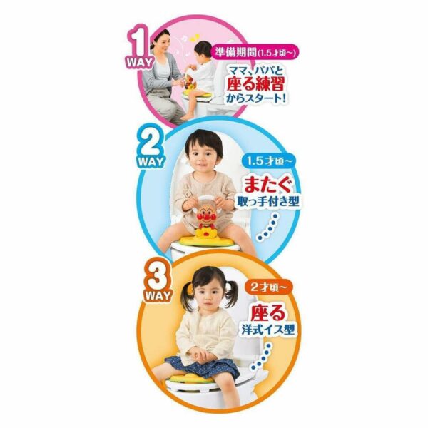麵包超人2WAY輔助廁板
